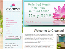 Tablet Screenshot of cleansemn.com